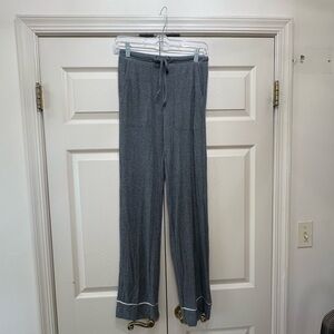 Auden Ribbed Drawstring Lounge Pants - Charcoal